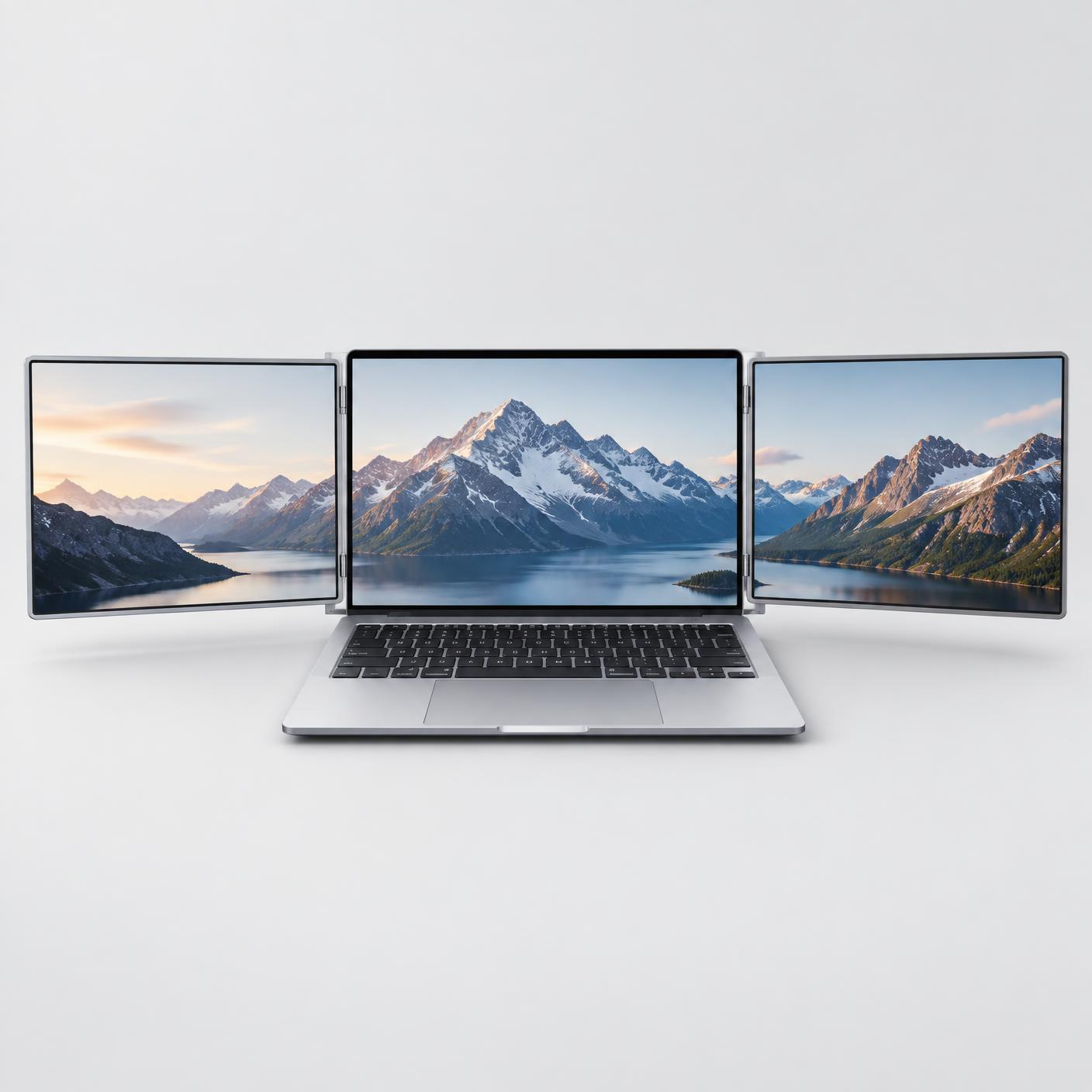 VELNOXYS HORIZON triple-screen workstation